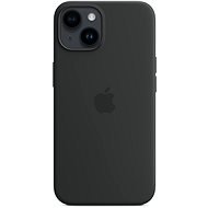 Apple iPhone 14 MagSafe fekete szilikon tok - Telefon tok