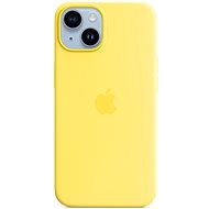 Apple iPhone 14 Silikonový kryt s MagSafe kanárkově žlutý - Phone Cover