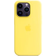 Apple iPhone 14 Pro Silicone cover with MagSafe canary yellow - Phone Cover