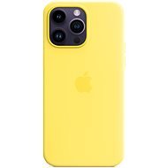 Apple iPhone 14 Pro Max Silikonhülle mit MagSafe kanariengelb - Handyhülle