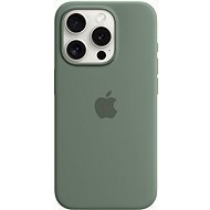 Apple iPhone 15 Pro Silikonový kryt s MagSafe cypřišově zelený - Phone Cover