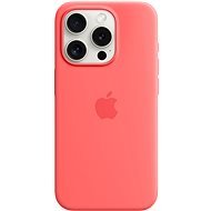 Apple iPhone 15 Pro Silikonový kryt s MagSafe svetlo melónový - Kryt na mobil