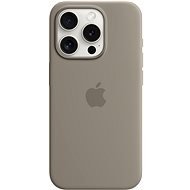 Apple iPhone 15 Pro Silikonový kryt s MagSafe ílovo sivý - Kryt na mobil