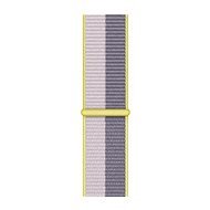 Apple Watch 41mm Lavender Grey/Light Lilac Interlocking Sports Strap - Watch Strap
