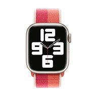Apple Watch 41 mm nektárinkovo/pivonkový prevliekací športový remienok - Remienok na hodinky