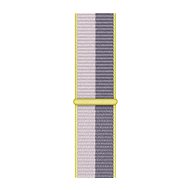 Apple Watch 45mm Lavender Grey/Light Lilac Interlocking Sports Strap - Watch Strap