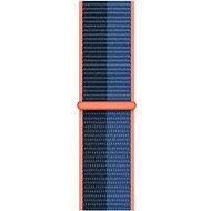 Apple Watch 45mm Icicle/Deep Sea Blue Pull-through Sports Strap - Extra Large - Watch Strap