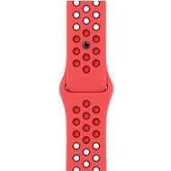 Apple Watch 41 mm žiarivo-karmínový – Gym Red športový remienok Nike - Remienok na hodinky