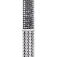 Apple Watch 41mm Snow White and Black Nike Sports Strap - Watch Strap