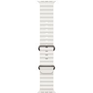 Apple Watch 49 mm biely Oceánsky remienok - Remienok na hodinky