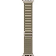 Apple Watch 49 mm Alpesi pánt, M - olíva - Szíj