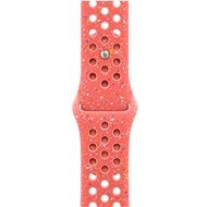 Apple Watch 45mm žhavě oranžový sportovní řemínek Nike - S/M - Watch Strap