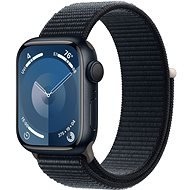 Apple Watch Series 9 41mm - éjfekete alumínium tok, éjfekete sportpánt - Okosóra
