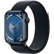 Apple Watch Series 9 45mm - éjfekete alumínium tok, éjfekete sportpánt - Okosóra