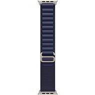 Apple Watch 49mm Navy Alpine Loop - Small - Natural Titanium Finish - Watch Strap