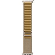 Apple Watch 49mm Tan Alpine Loop - Medium - Natural Titanium Finish - Watch Strap