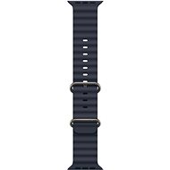 Apple Watch 49mm Navy Ocean Band - Natural Titanium Finish - Watch Strap