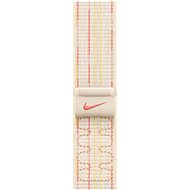 Apple Watch 46mm Starlight/Pink Nike Sport Loop - Watch Strap