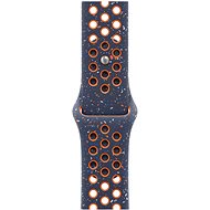 Apple Watch 42mm Blue Flame Nike Sport Band - M/L - Watch Strap