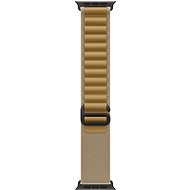 Apple Watch 49mm Tan Alpine Loop - Small - Black Titanium Finish - Watch Strap