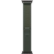 Apple Watch 49mm Green Trail Loop - M/L - Black Titanium Finish - Watch Strap