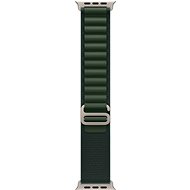 Apple Watch 49mm Dark Green Alpine Loop - Small - Natural Titanium Finish - Watch Strap