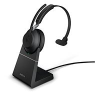 Jabra Evolve2 65 MS Mono USB-A Stand Black - Wireless Headphones