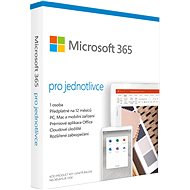 Microsoft 365 for Individuals CZ (BOX) - Office Software