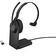 Jabra Evolve2 55, Link380/390a UC Mono Stand - Wireless Headphones