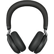 Jabra Evolve2 75, Link380/390a UC Stereo Std Black - Kabellose Kopfhörer