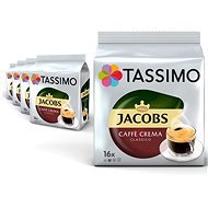 TASSIMO kapsuly KARTÓN Jacobs Cafe Crema 80 nápojov - Kávové kapsuly