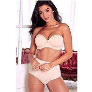 Pour Moi - Strapless Bra Definitions Color: Beige, Size: 65DD - Bra