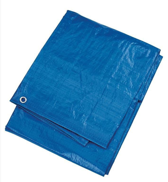 J. A. D. TOOLS Cover sheet blue 3 x 4 m, 50 g/m2 - Tarp Cover