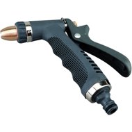 J. A. D. TOOLS Watering Gun MacHOOK metal-chrome adjustable - Garden Hose Nozzle