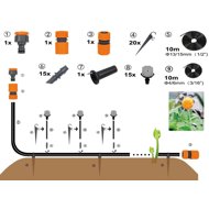 J. A. D. TOOLS MacHook Micro Irrigation System Set - Irrigation Set