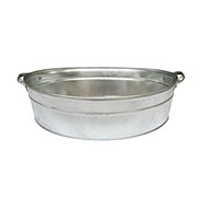 J. A. D. TOOLS Oval galvanized container, 120 l - Container