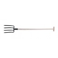J. A. D. TOOLS Engraving fork forged wide with handle T 90 cm - Pitchfork