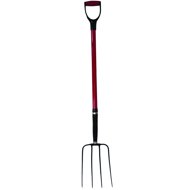 J. A. D. TOOLS Fork 4 tines with fiberglass handle PH-Y - Pitchfork