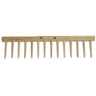 J. A. D. TOOLS Wooden rake, 14 teeth, without handle - Rake