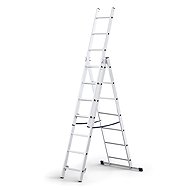 J.A.D. TOOLS Žebřík Al 3 × 7 Home trojdílný 7 příček - Ladder