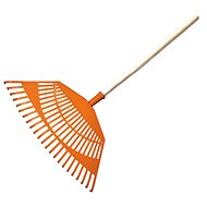 J. A. D. TOOLS Fan Rake, 23 blades with handle - Rake