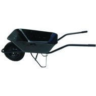 J. A. D. TOOLS construction wheelbarrow 60 l, full wheel, towed bucket - Construction wheelbarrow