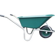 J. A. D. TOOLS Garden wheelbarrow Livex 100 l, green - Garden Wheelbarrow