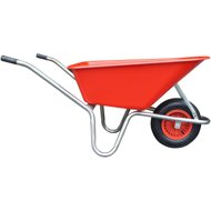 J. A. D. TOOLS Garden Wheel Livex 100 l, red - Garden Wheelbarrow