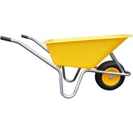 J. A. D. TOOLS Garden Wheel Livex 100 l, yellow - Garden Wheelbarrow
