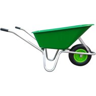 J. A. D. TOOLS Garden Wheelbarrow Livex 100 l, light green - Garden Wheelbarrow