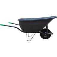 J. A. D. TOOLS wheelbarrow economic 180 l, solid rubber, plastic body - Garden Wheelbarrow