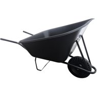 J. A. D. TOOLS economic wheelbarrow 210 l, solid rubber - Garden Wheelbarrow