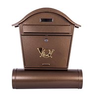 J. A. D. Tools ST 103 Mailbox with rounded canopy, bronze - Mailbox