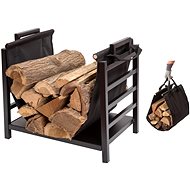 J. A. D. TOOLS Firewood stand with carrier - Firewood Rack